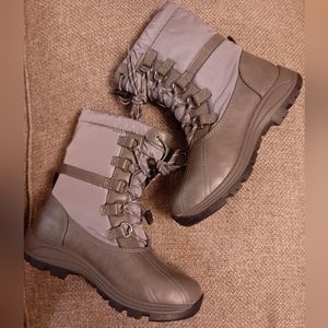 💲Sz 10 Snow Boots 3M Thinsulate Waterproof Faux Fur Lined rated -25F